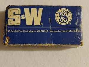 VTG- Smith Wesson S&W Factory ( 9mm SHELL Cartridge EMPTY BOX ) RARE MADE in USA - Picture 1 of 8