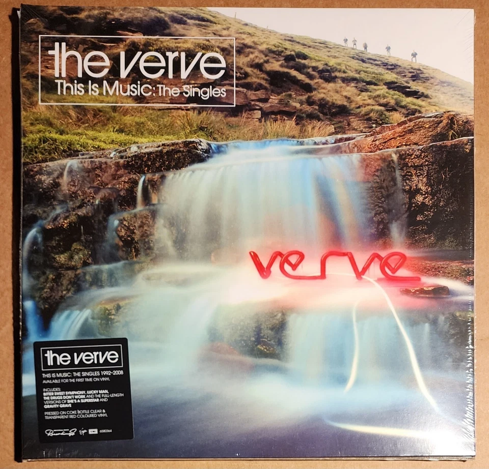 The Verve Vinyl This is Music the Singles Record Blue and Red 2LP