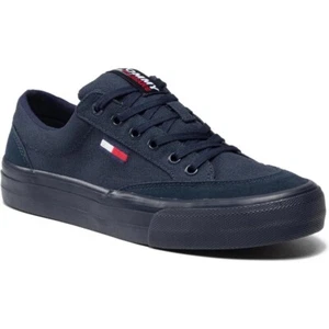 Tommy Hilfiger Jeans Skate Core Vulc TJM Navy Blue Shoes Mens Size US 8 (EU41) ✅ - Picture 1 of 10
