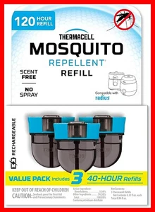 Thermacell Rechargeable Mosquito Repeller Refills NEW 120 Hours - Picture 1 of 2