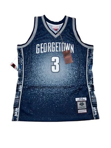 NWTS Allen Iverson Georgetown Hoyas 1995-96 Mitchell & Ness Swingman Jersey SZ L - Picture 1 of 12