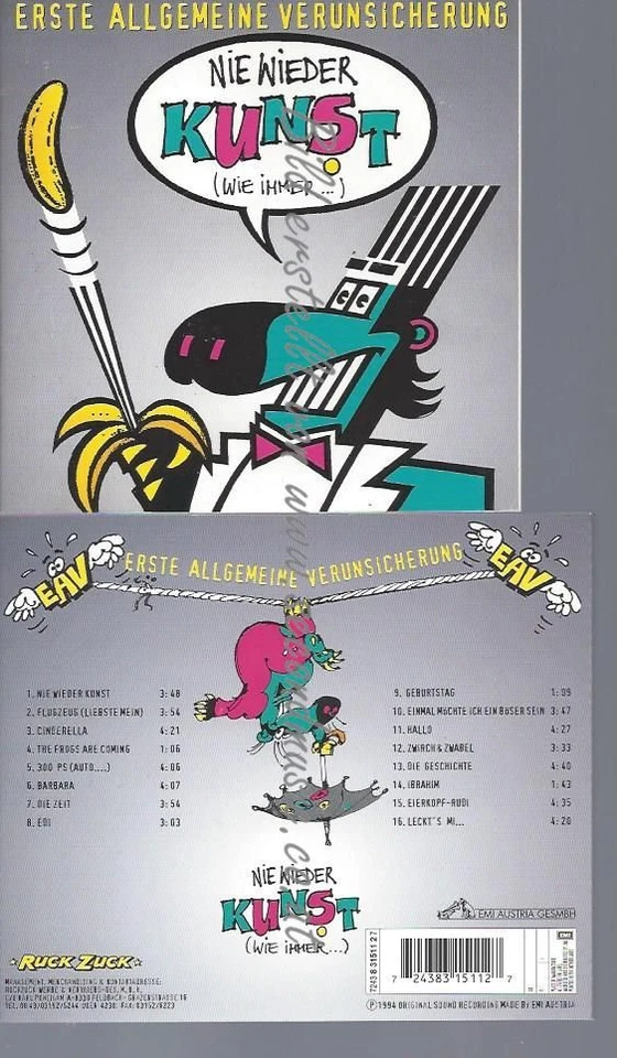 CD--EAV--    NIE WIEDER KUNST - Bild 1 von 1