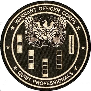 Warrant Officer Patch (black) - Picture 1 of 2