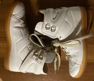 Maison Martin Margiela H&M High Top Sneakers Weiß white EUR 38 size US 7 - Bild 1 von 7