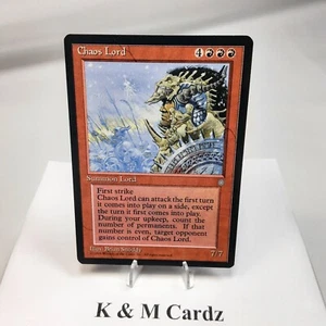 MTG - Ice Age - Chaos Lord - Rare - LP+ NM - Picture 1 of 3