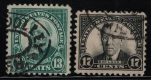#622-623 13c & 17c Harrison & Wilson, Used [3] **ANY 5=FREE SHIPPING** - Picture 1 of 1