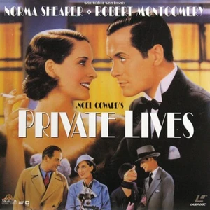PRIVATE LIVES CC NTSC LASERDISC Norma Shearer, Robert Montgomery, Reginald Denny - Bild 1 von 1