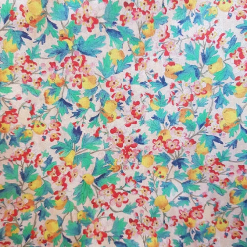 Liberty Tana Lawn " Ressort Verger " Un Mètre 100cm 137cm - Photo 1/1