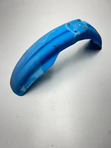 1987 87 Yamaha DT 50 MX Dt50 OEM SUN FADED Front Fender Plastic Cover - Picture 1 of 9
