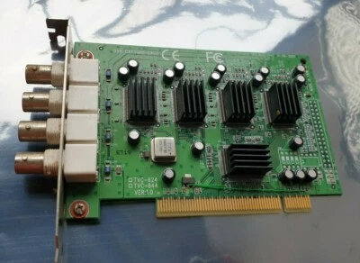 PCI TVC-644 TVC-644P0054900103 VER 1.0 DVR CAPTURE CARD  (IN38S1B4) - Image 1 of 4