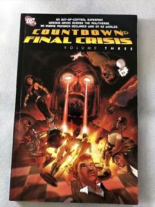Countdown to Final Crisis Vol 3 by Saiz, Dini and  Beechen (2008, Trade, Used)
