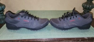 New 8.5 Giro Gauge Women's Mountain Bike Shoes, Titanium/Dark Shadow Cover, W4 - Picture 1 of 10