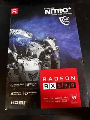 Sapphire NITRO AMD RX 590 Special Edition Blue 8GB GDDR5 Graphics Cards