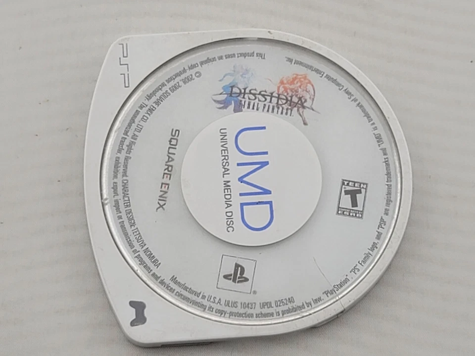 Dissidia Final Fantasy para Sony PSP Playstation Disco Portátil Solo Excelente Forma Foto 1 de 1
