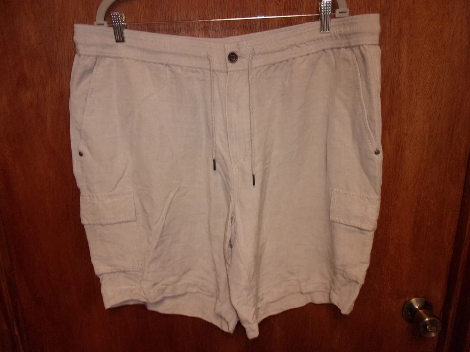 Pantalones Cortos Hombre Cubavera Cintura Elástica Talla XL Foto 1 de 1