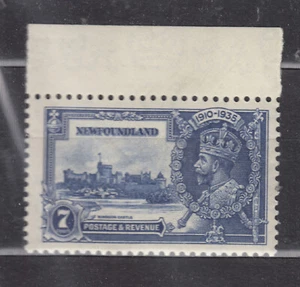 1935 NEWFOUNDLAND #228 7¢ SILVER JUBILEE ISSUE VFNH - Picture 1 of 2