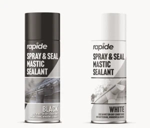 SPRAY AND SEAL MASTIC SEALANT ROOF GUTTERING PIPES WINDOWS 400ML - Picture 1 of 1