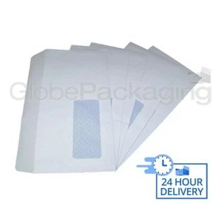 5000xDL FINESTRA BUSTE AUTOSIGILLANTE BIANCHE 110x220mm - Foto 1 di 5
