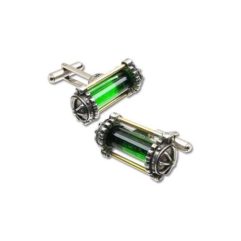 Gemelos SteamPunk Cosplay Gótico Victoriano Miasmático Reactor Núcleo Peltre NUEVO Foto 1 de 1