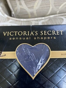 Vtg Victoria Secret Charcoal Small Sensual Shapers Tights Pantyhose Sexy - Picture 1 of 7