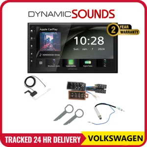 VW Bora Golf Lupo Passat 6.8" Wireless CarPlay Android Auto Stereo Upgrade Kit - Picture 1 of 8