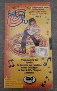 VHS Balla Tu Gig Cassette 6 Choreographies Guide Vol1 Musical Carpet Dance Gift - Picture 1 of 2