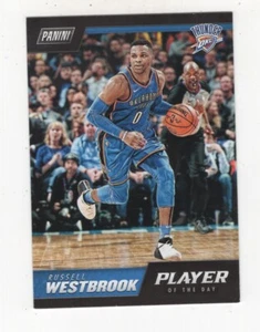 2018-19 PANINI PLAYER OF THE DAY BASKETBALL RUSSELL WESTBROOK OKC THUNDER - Picture 1 of 9