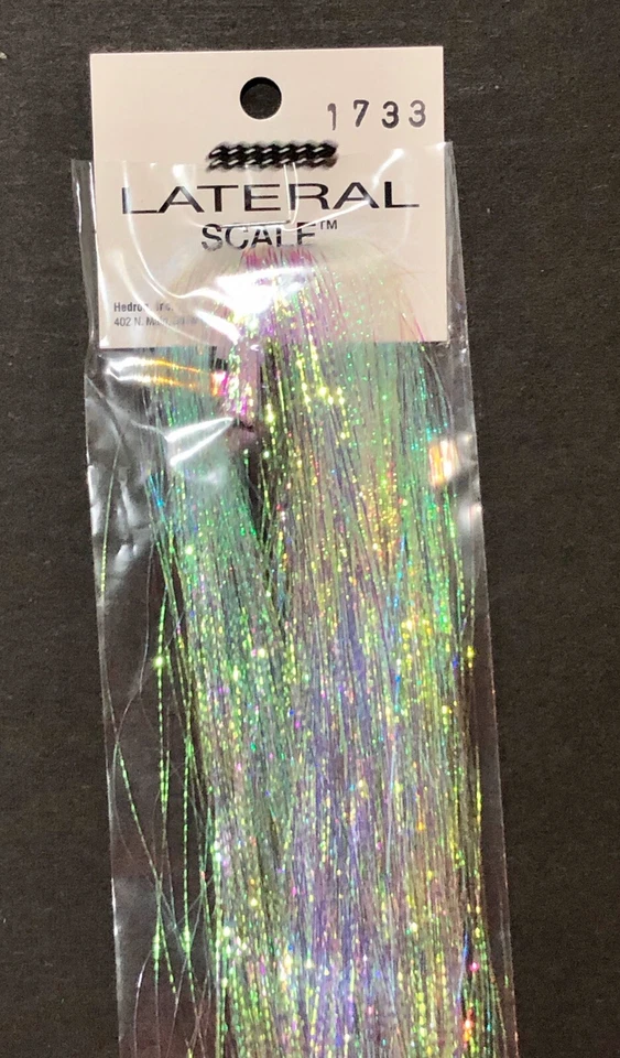 1/69" OPAL MIRAGE LATERAL SCALE FLASH. FLY TYING MATERIAL. SALTWATER. FLA 1733 - Image 1 of 1