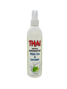 Thai Crystal Mist Natural Deodorant Spray 8 oz White Tea & Lavender scented - Picture 1 of 2