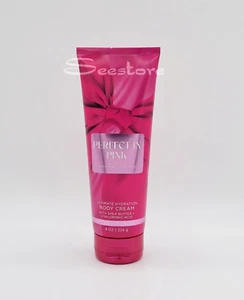 Bath & Body Works Perfect in Pink Ultimate Hydration Body Cream 8 oz New - Picture 1 of 3