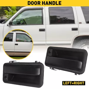 Left Front + Right Exterior Door For 1988-1999 Handle Chevrolet K1500 C1500 US - Picture 1 of 8