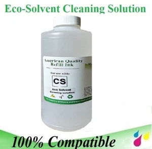 Eco Solvent Cleaning Solution 250ml Plus tool for Roland Mutoh Mimaki printer - Picture 1 of 12