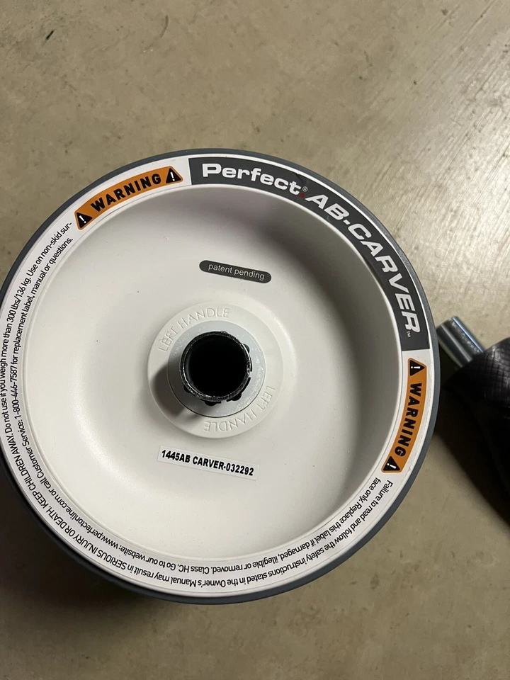 Perfect Fitness Ab Carver Rueda de Entrenamiento Gimnasio Fitness Rueda Ancha Abs Paquete de 6 Foto 1 de 4