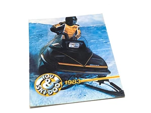 1983 Ski-Doo Blizzard Safari Elan Nordik Skandic Alpine Elan Folleto - Imagen 1 de 1