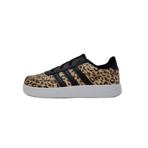adidas Kids' Breaknet 2.0 K Sneaker, Leopard Print, 2 M US - Picture 1 of 5