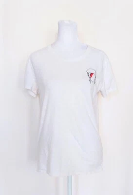 Lucky Brand Size XS Bowie Short Sleeve T Shirt White - Image 1 of 4