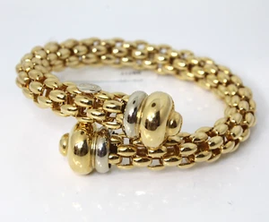 Bracciale FOPE contrarié in Oro Giallo e Bianco 18Kt - Imagen 1 de 6