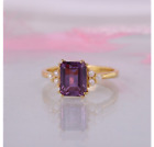 4.70Ct Ring . Russian Natural Alexandrite 100% Color Change Handmade Gift Ring