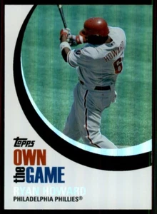 2007 Topps Own the Game Ryan Howard Philadelphia Phillies #OTG11 - Picture 1 of 2