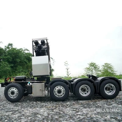 LESU 8*8 Metal Chassis 1/14 RC Highline 1851 3363 Tractor Truck Model Servo - Image 1 of 4