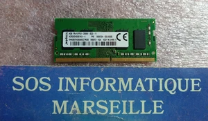 Barrette Mémoire KINGSTON 4GB 1Rx16 PC4-2666V-SC0-11 (ACR26D4S9S1KA-4) - Imagen 1 de 4