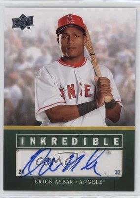 2008 Upper Deck Inkredible Erick Aybar #INK-EA Auto - Image 1 of 2