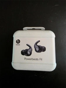 Apple ME2J4LL/A Powerbeats Fit Jet Black - Picture 1 of 3