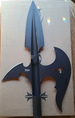 United Cutlery Honshu Halberd Cabeza de Lanza Una Pieza Construcción Nueva Caja Abierta  Foto 1 de 4