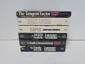 Lawrence Sanders Lot of 6 books - Bild 1 von 2