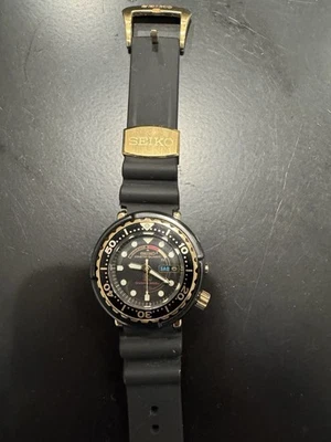 Reloj Seiko Golden Tuna Diver's-200m- Cinético-Cuarzo - 5M23-6A19 Vintage Foto 1 de 4