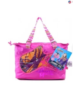 Neu mit Etikett Vintage Hannah Montana rosa Schlummertasche mit Schlafsack Disney Miley - Bild 1 von 14
