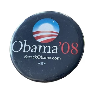 Barack Obama For President 2008 Official Campaign Pinback Pin Button 2.0 * - Bild 1 von 2