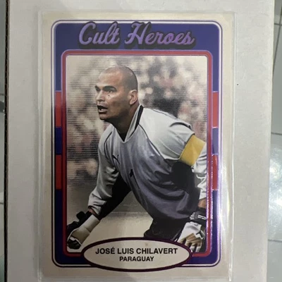 Futera Unique 2025-26 Jose Luis Chilavert 10/15 Paraguay Cult Heroes  - Image 1 of 2