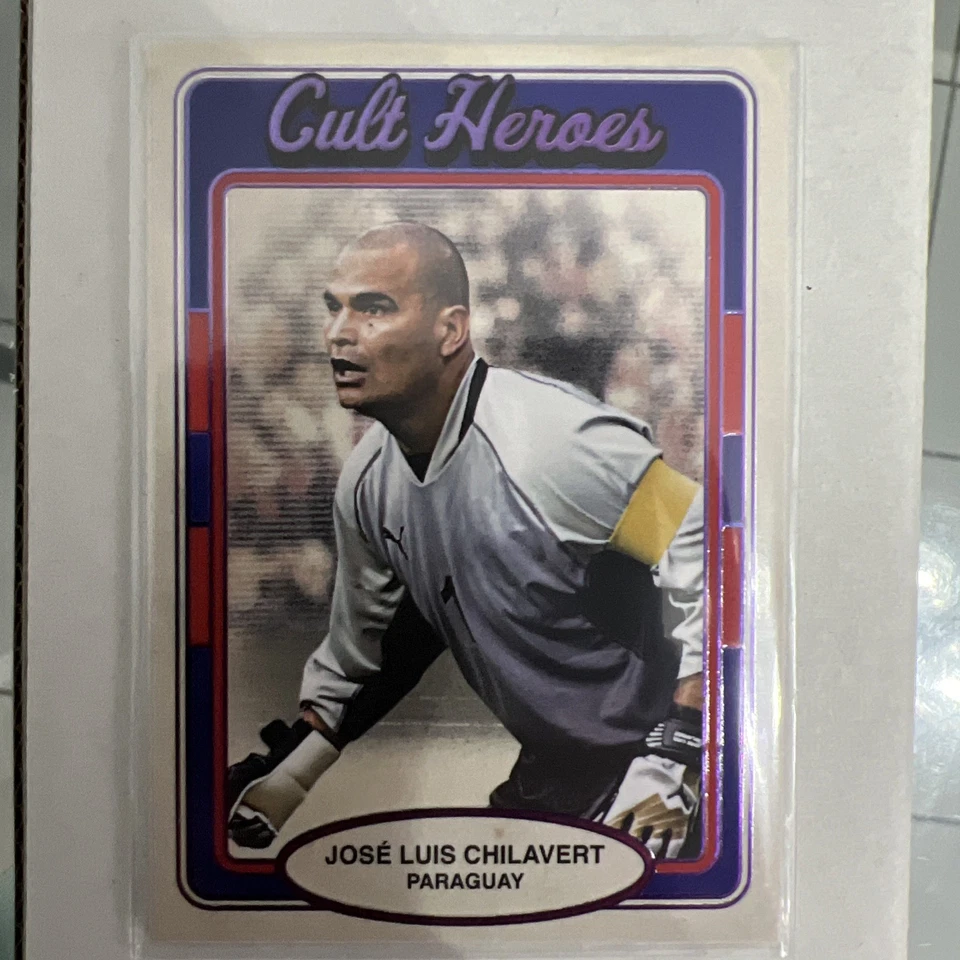 Futera Unique 2025-26 Jose Luis Chilavert 10/15 Paraguay Cult Heroes  - Image 1 of 2
